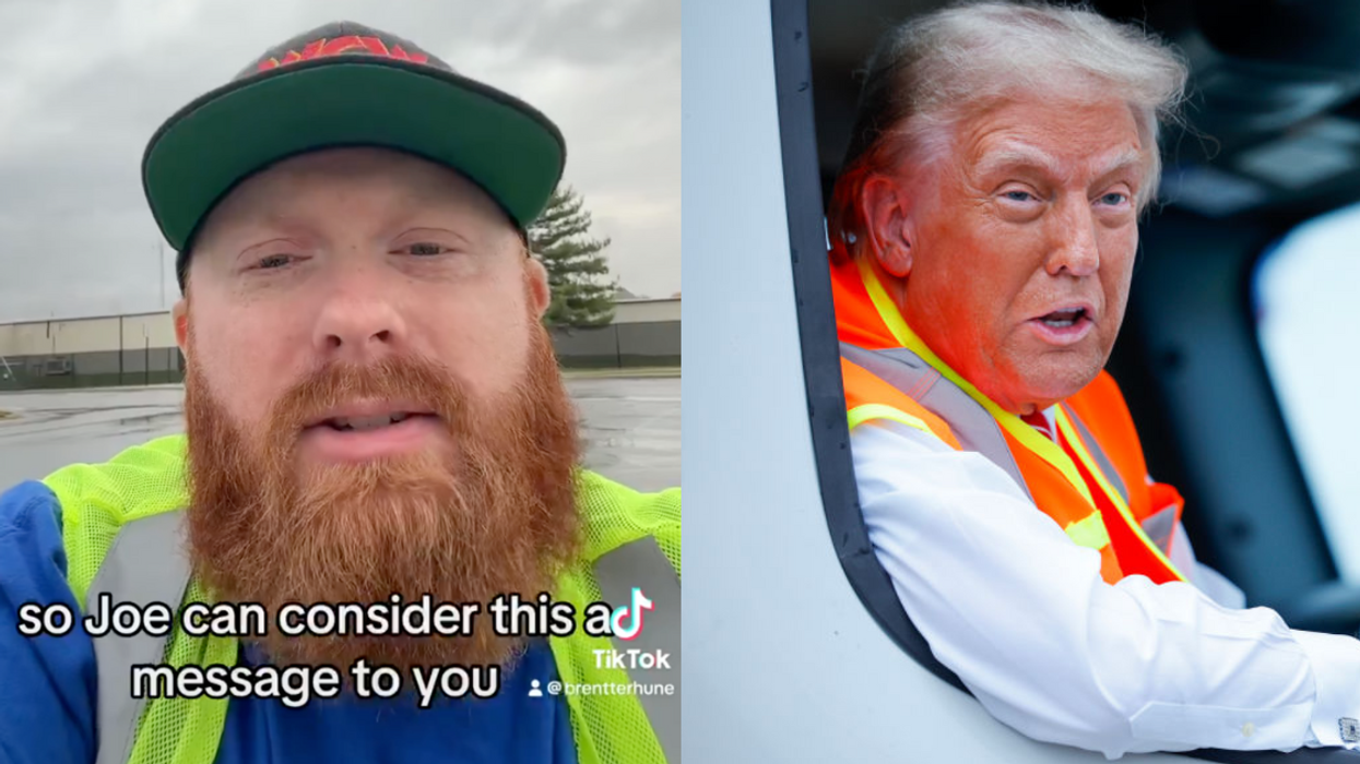 Screenshot of Brent Terhune; Donald Trump