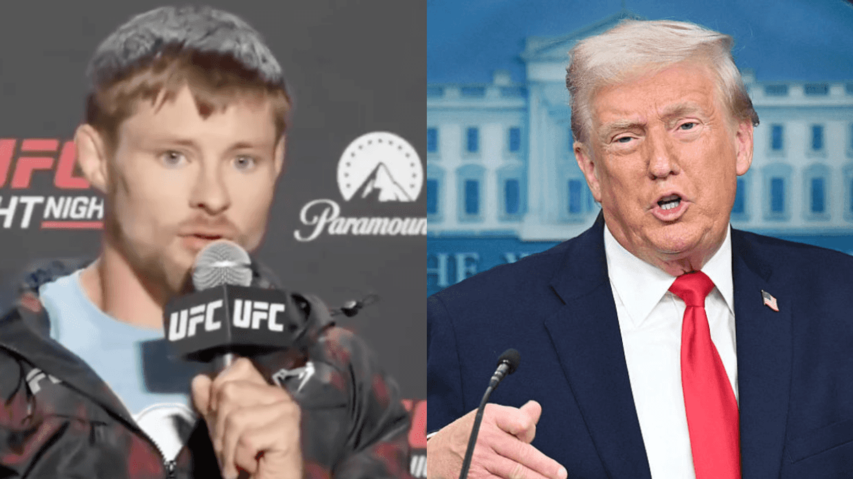Screenshot of Bryce Mitchell; Donald Trump