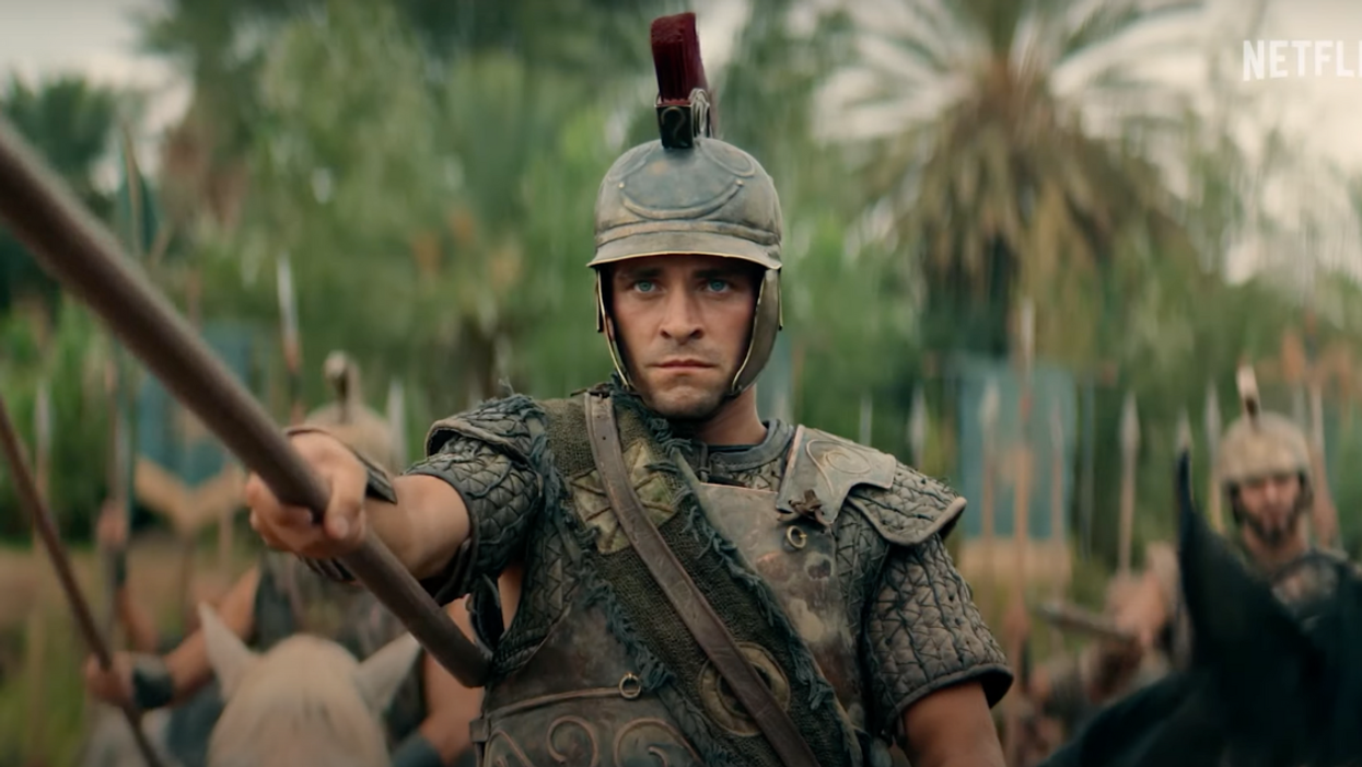 Screenshot of Buck Braithwaite as Alexander the Great