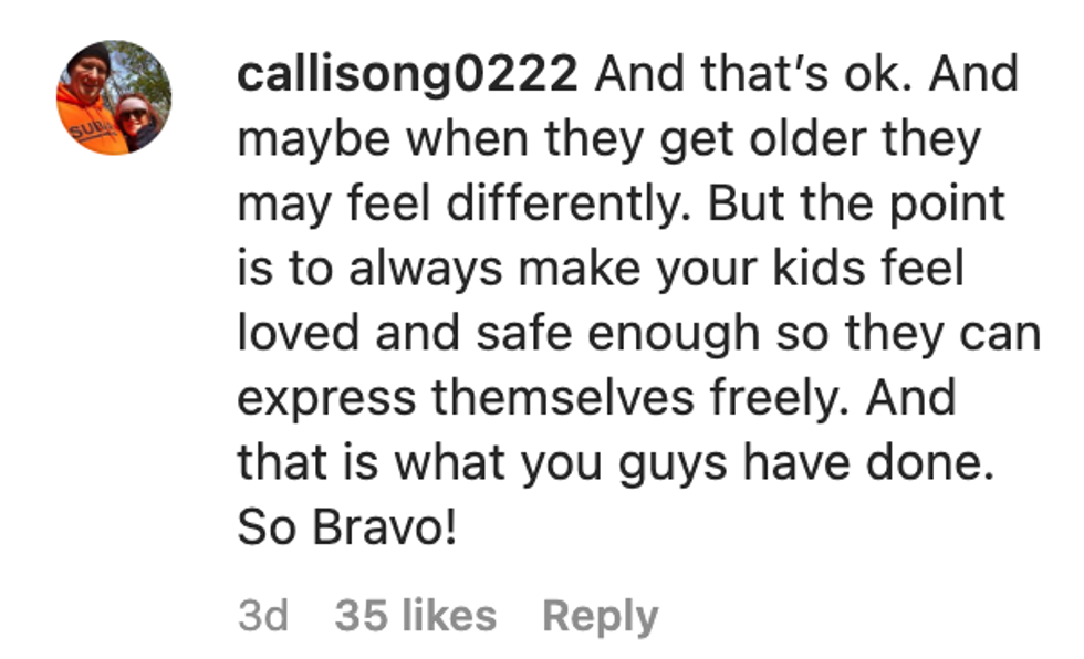 Screenshot of @callisong0222's post on Instagram