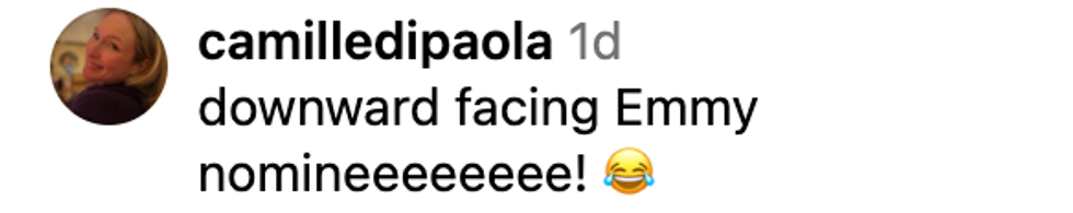 Screenshot of @camilledipaola's post