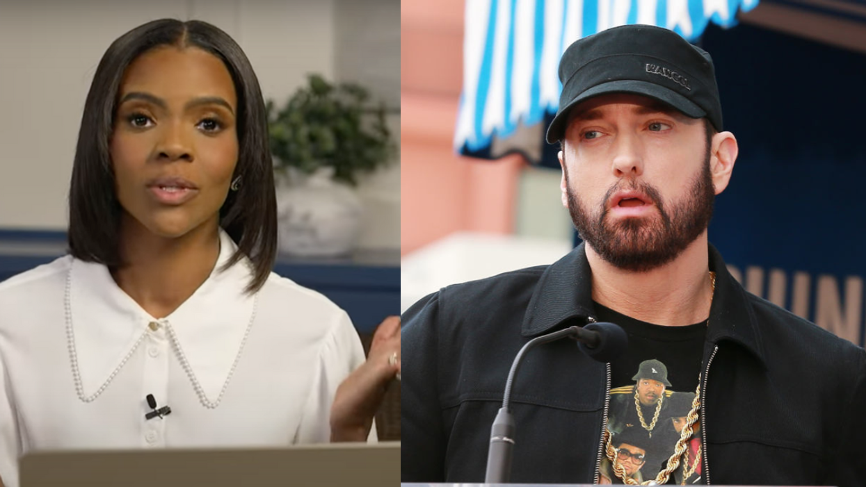 Screenshot of Candace Owens; Eminem