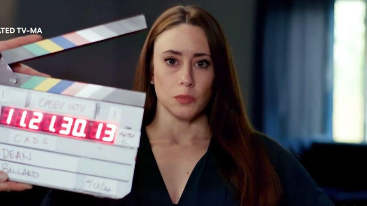 screenshot of Casey Anthony from Peacock's docuseries trailer