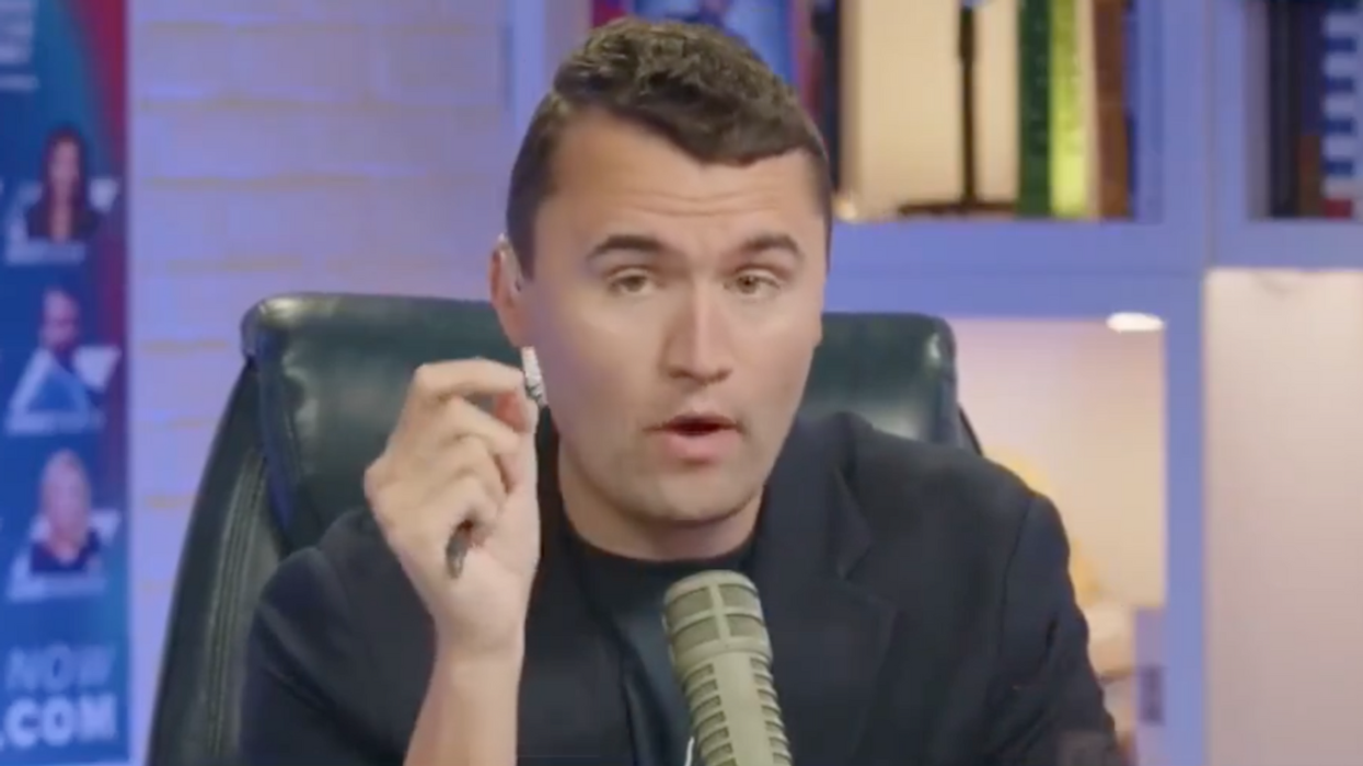 Screenshot of Charlie Kirk