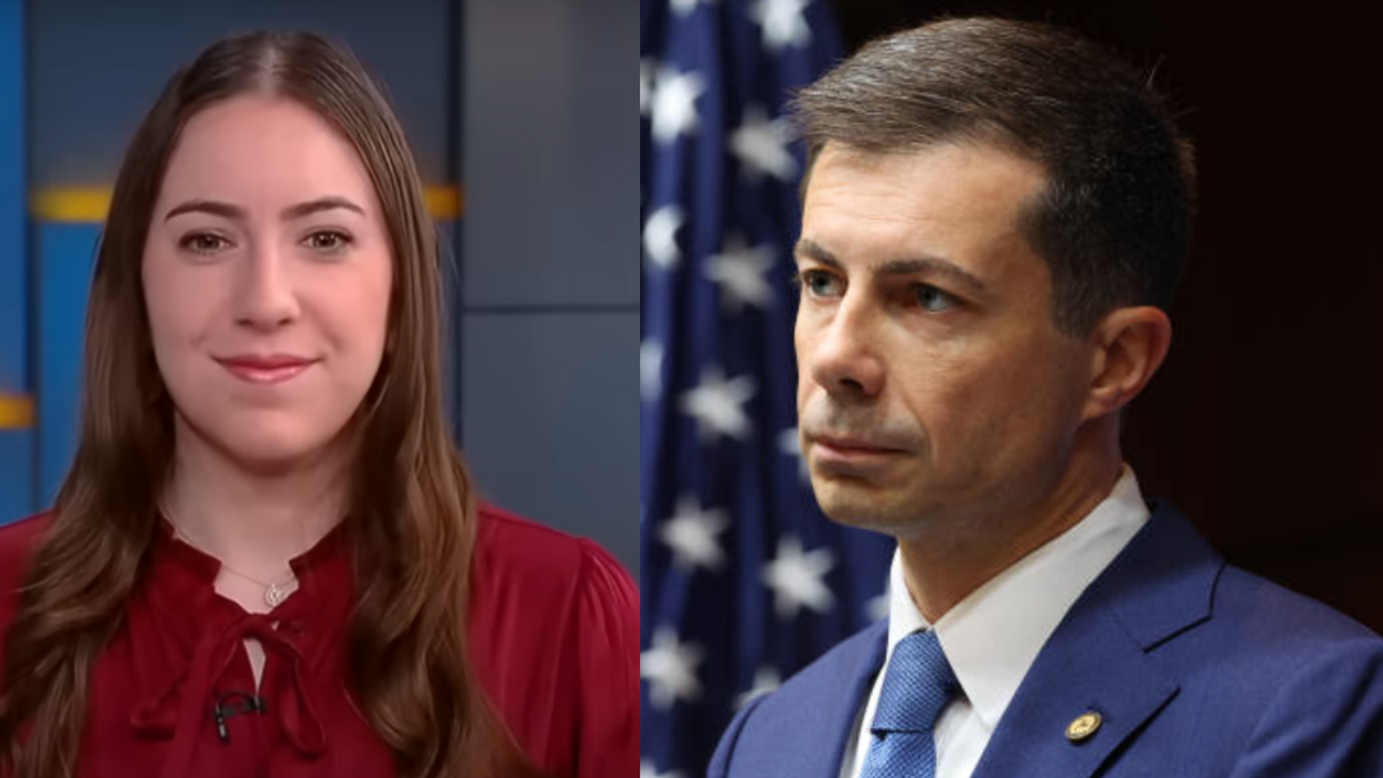 Screenshot of Chaya Raichik; Pete Buttigieg