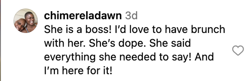 Screenshot of @chimereladawn's post