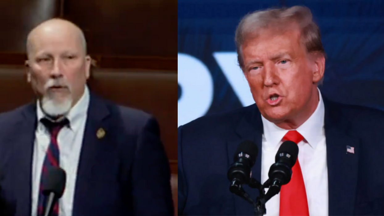 Screenshot of Chip Roy; Donald Trump