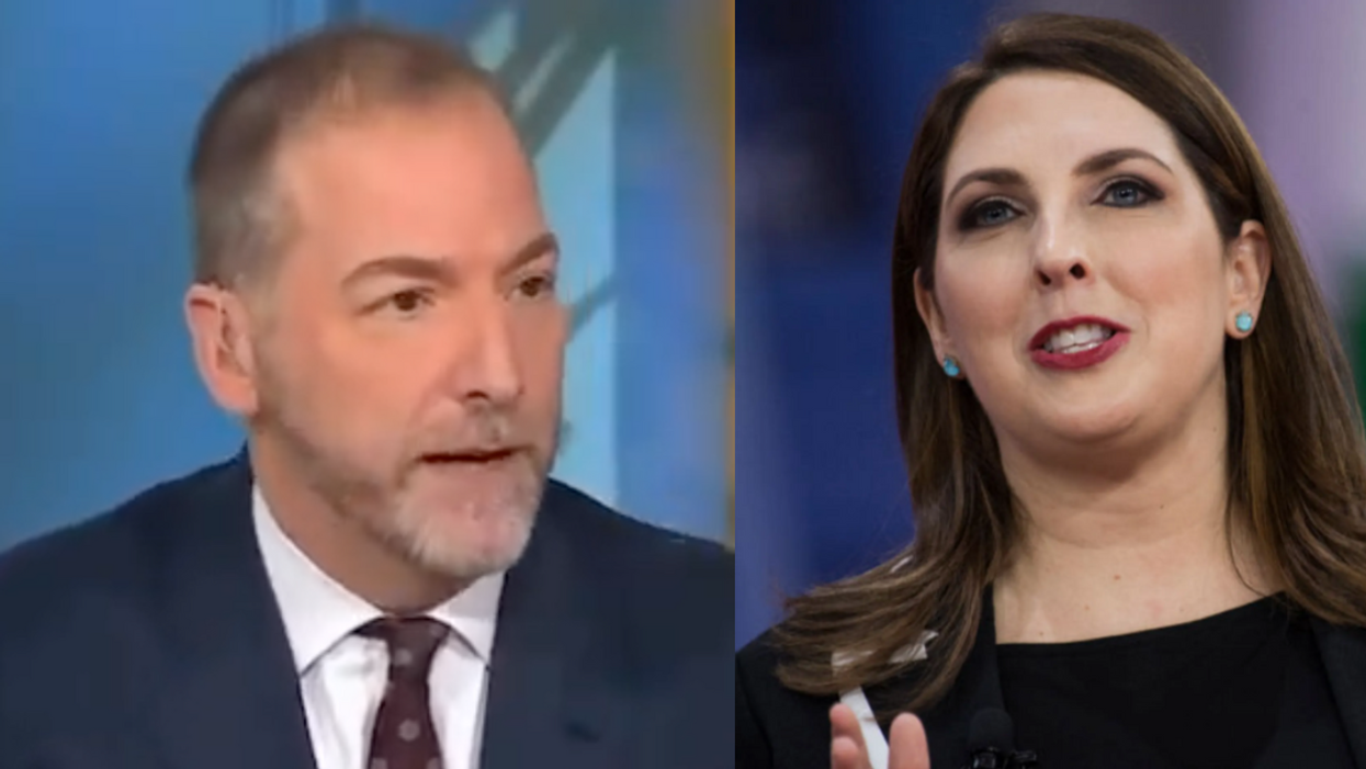 Screenshot of Chuck Todd; Ronna McDaniel