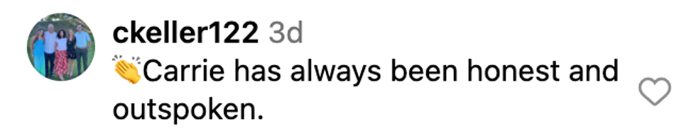 Screenshot of @ckeller122's post