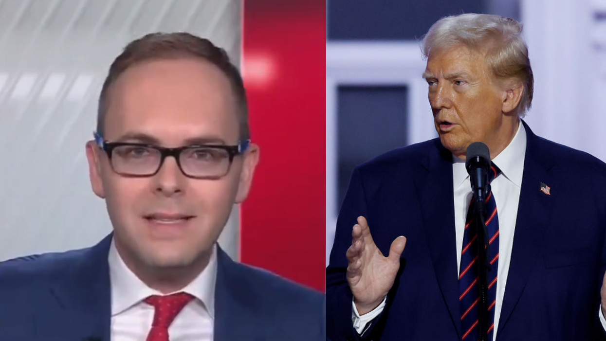Screenshot of Daniel Dale; Donald Trump