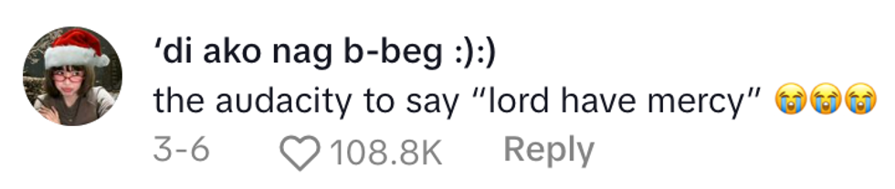 Screenshot of 'di ako nag b-beg :) :)'s post