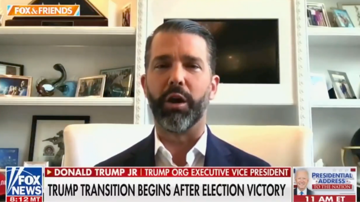 Screenshot of Donald Trump Jr