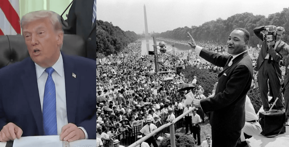 Trump Is Bragging Again That He Got A Bigger Crowd In 2019 Than MLK's 'I Have A Dream' Speech Did—And The Delusion Is Staggering