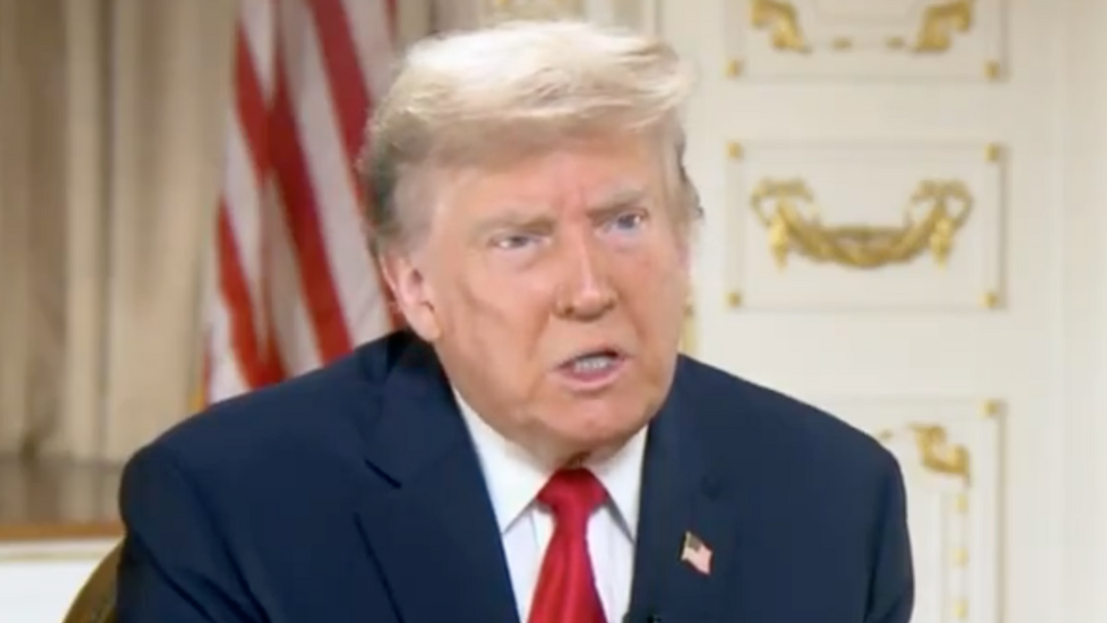 Screenshot of Donald Trump