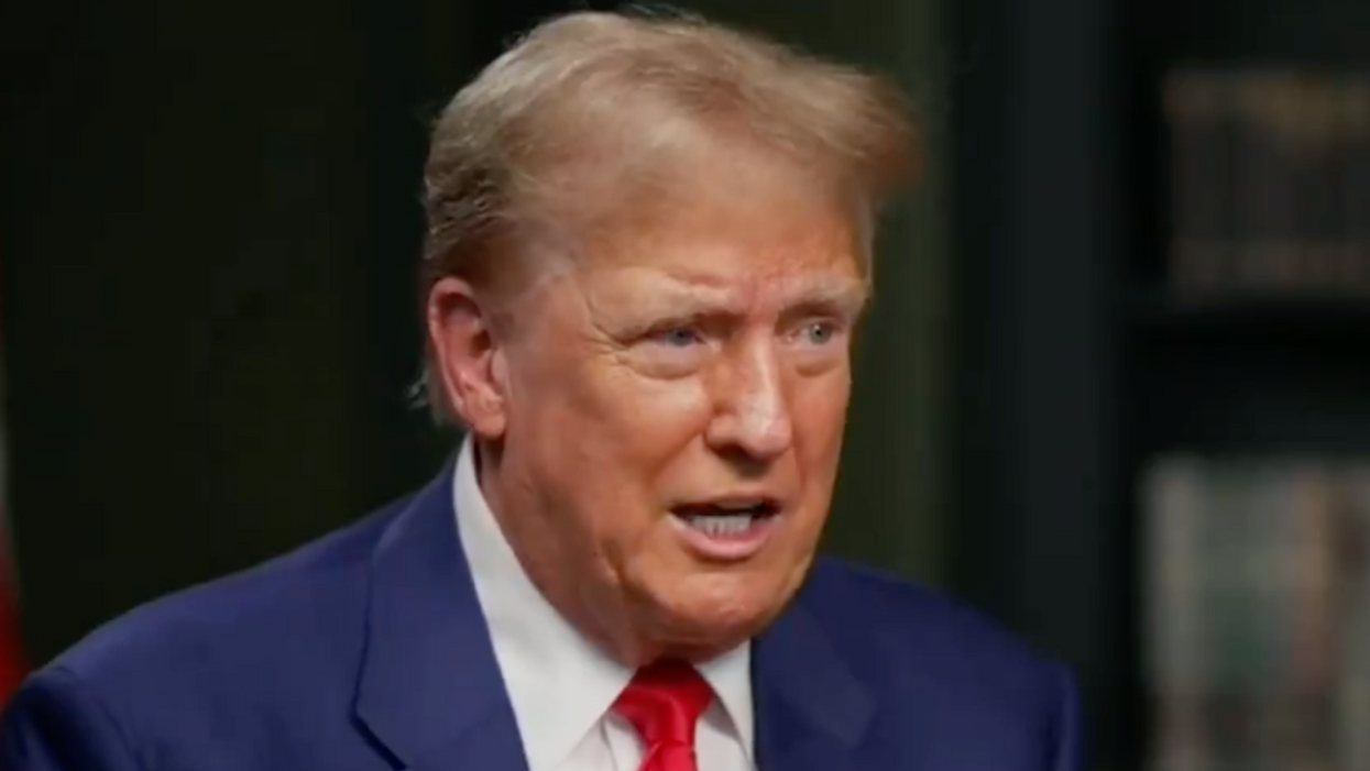 Screenshot of Donald Trump