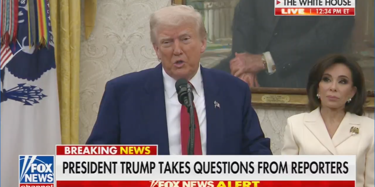 Trump Dragged After Throwing Tantrum Over Wall Street's Brutal Insult About His Tariffs