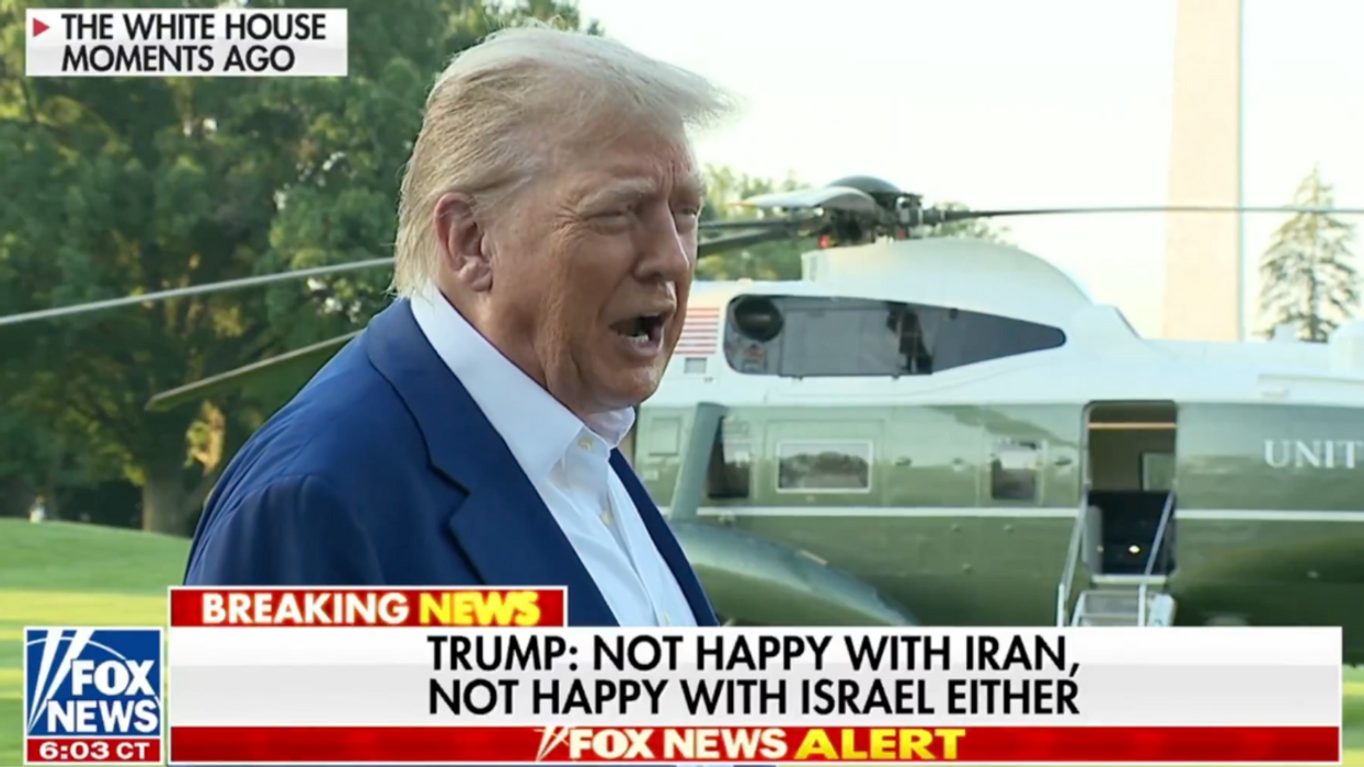 Screenshot of Donald Trump