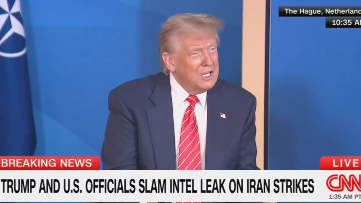 Screenshot of Donald Trump