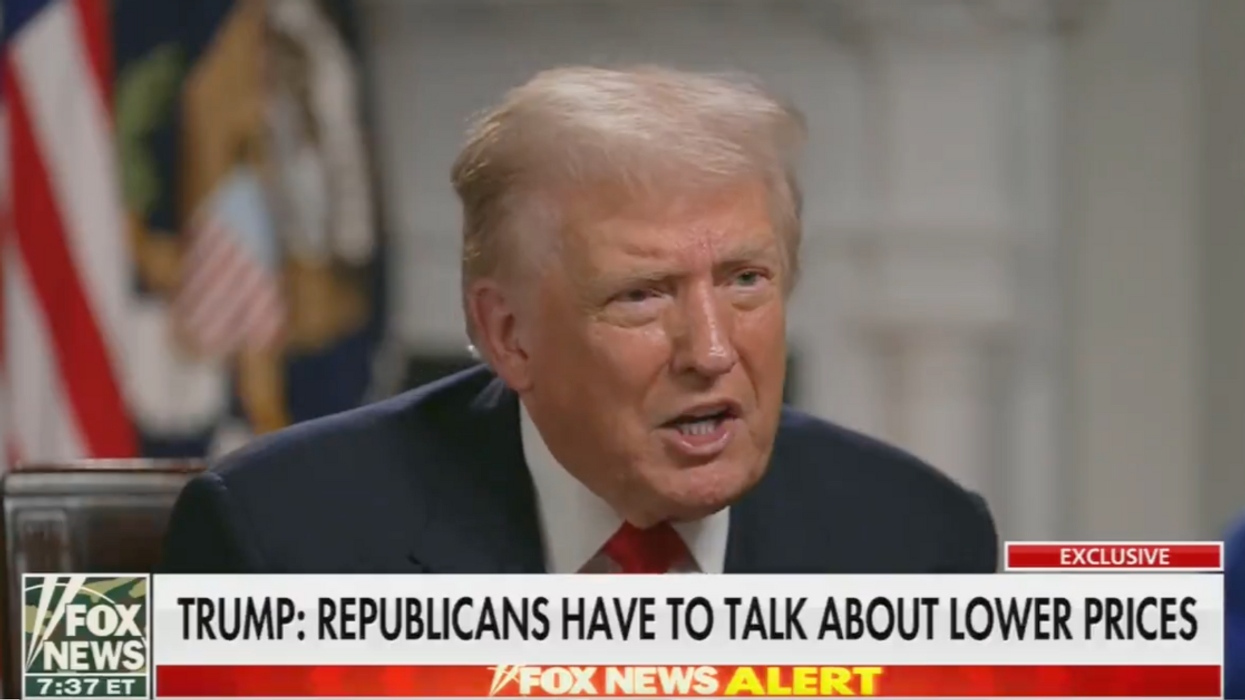 Screenshot of Donald Trump