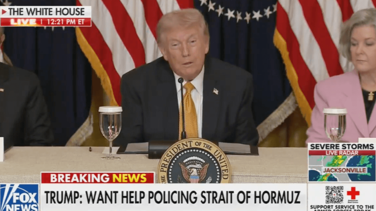 Screenshot of Donald Trump