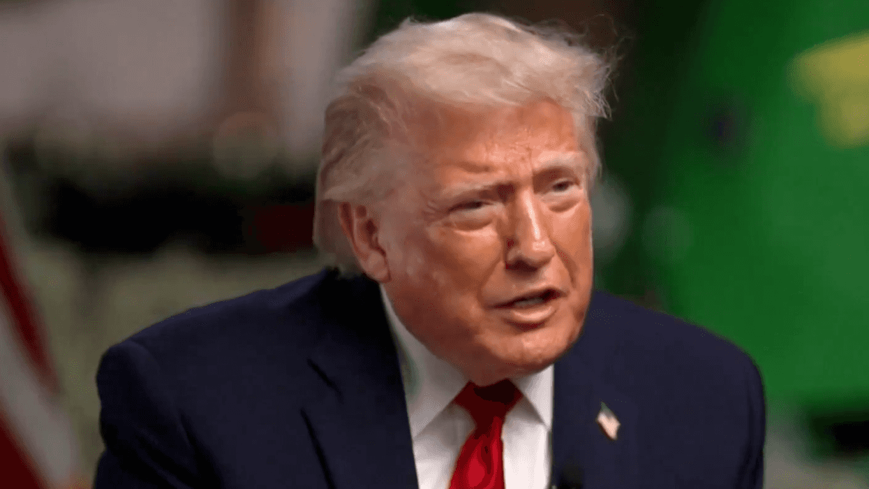 Screenshot of Donald Trump