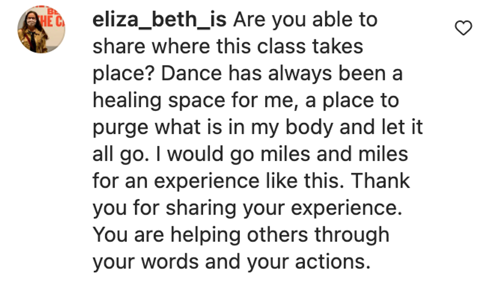 Screenshot of @eliza_beth_is's post on Instagram