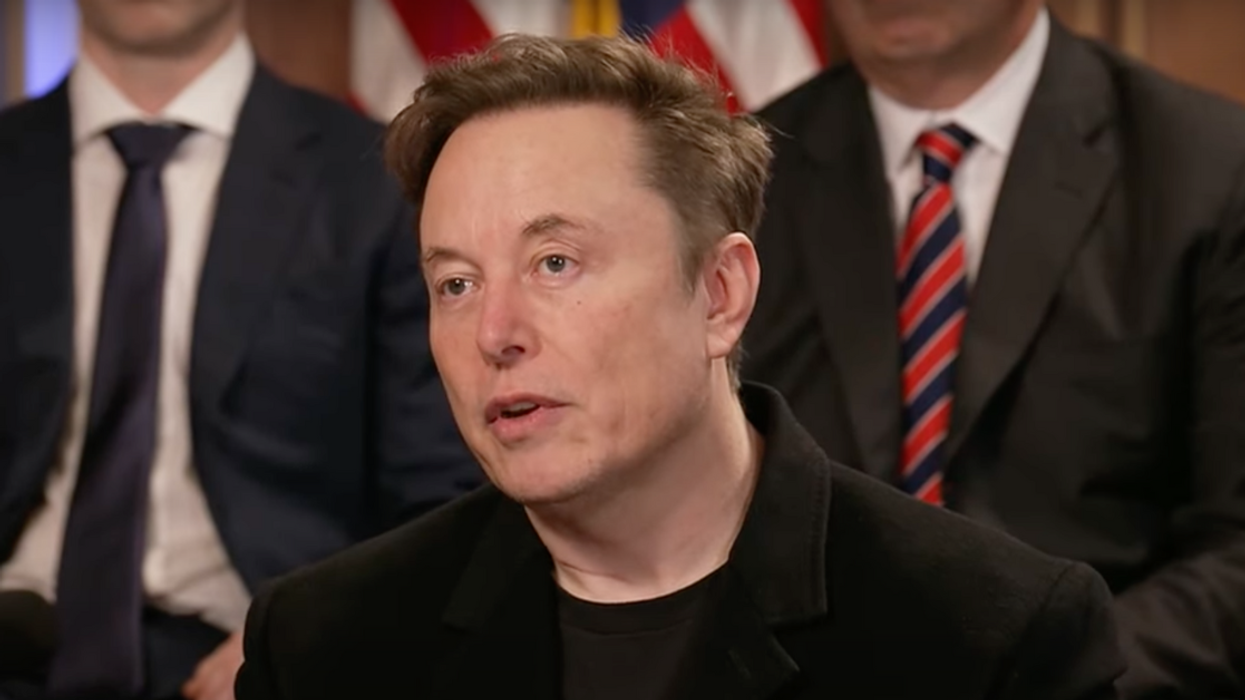 Screenshot of Elon Musk
