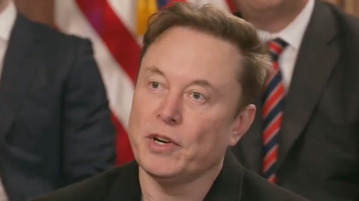 Screenshot of Elon Musk