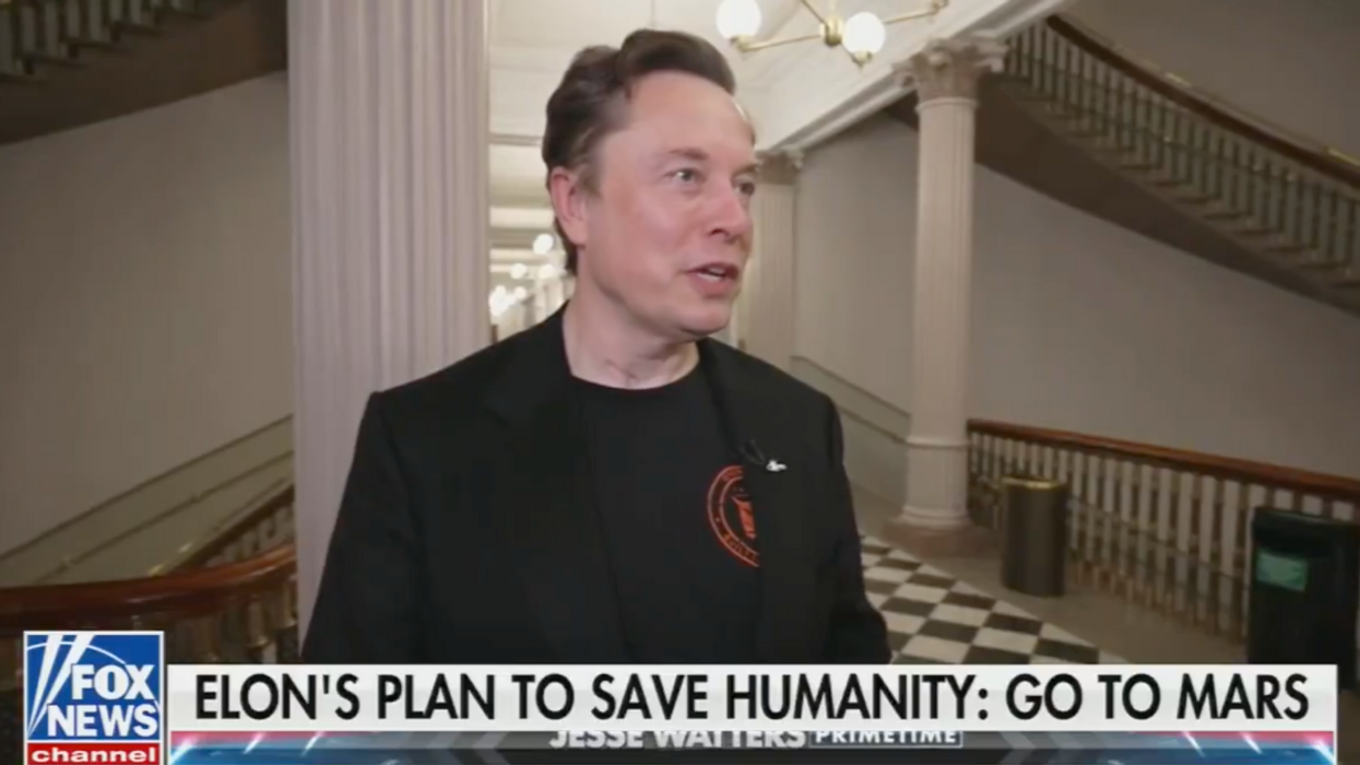 Screenshot of Elon Musk