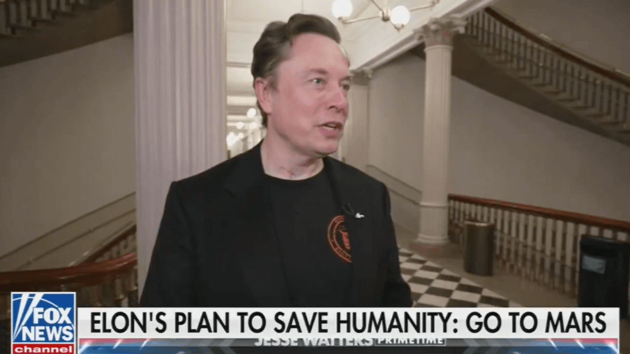 Screenshot of Elon Musk