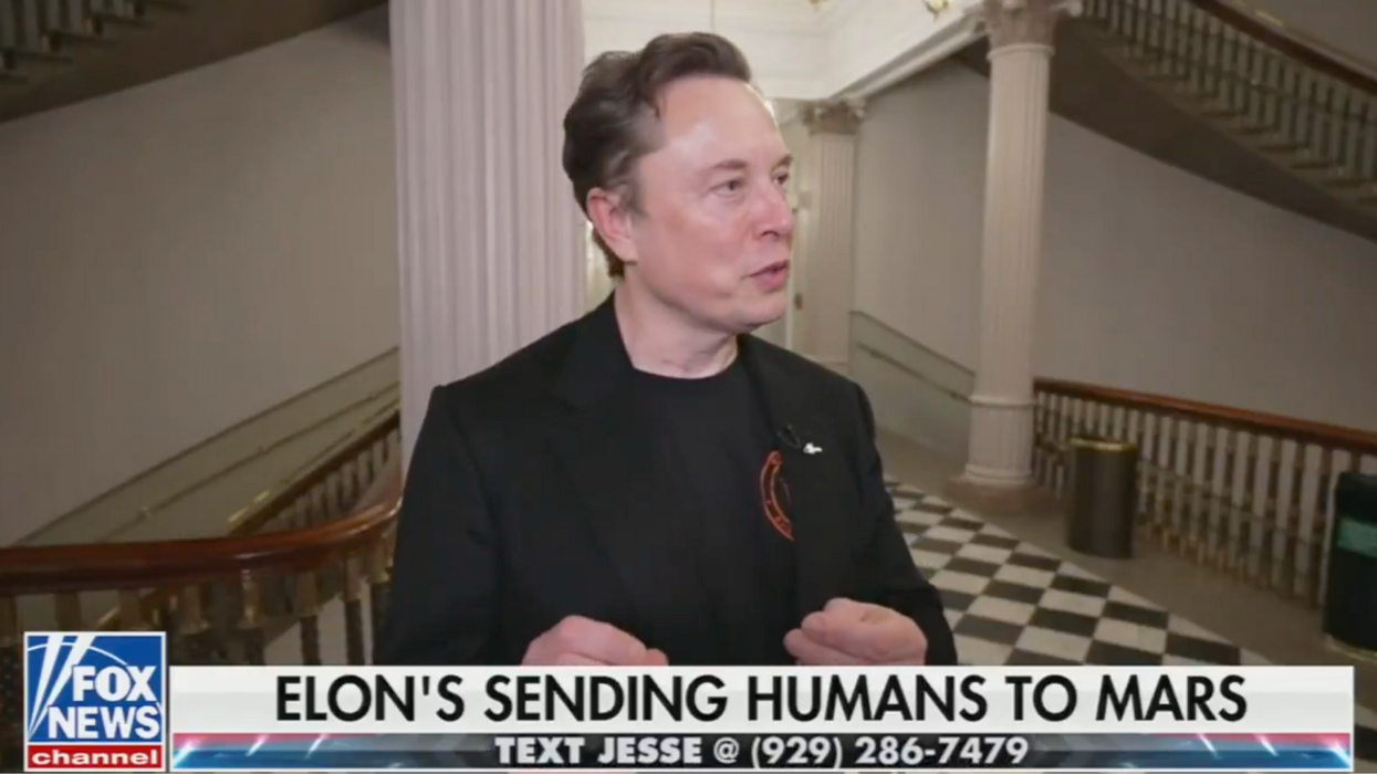 Screenshot of Elon Musk