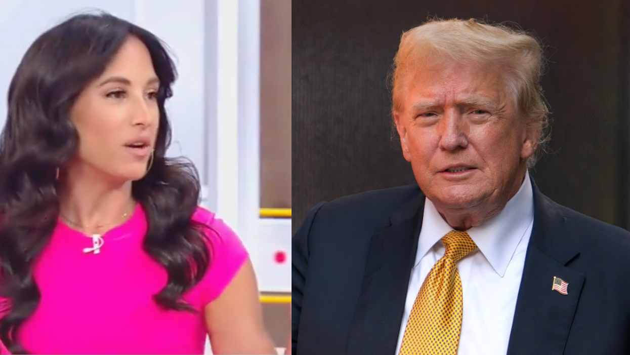 Screenshot of Emily Compagno; Donald Trump