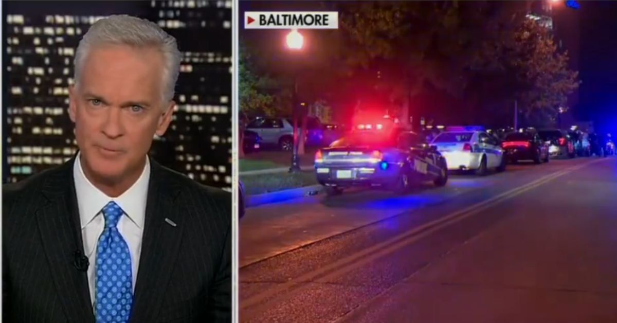 Screenshot of Fox News Anchor Trace Gallagher