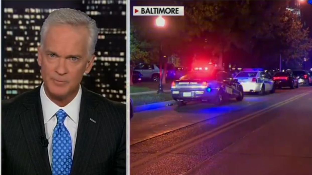 Screenshot of Fox News Anchor Trace Gallagher