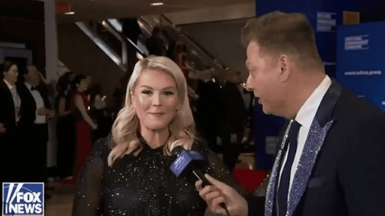 screenshot of Fox News interview with Karoline Leavitt before White House Correspondents Dinner