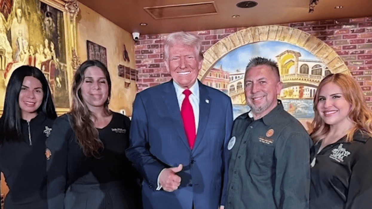 screenshot of Fox News report about President Trump's 2024 visit to Javier Barajas' Las Vegas restaurant