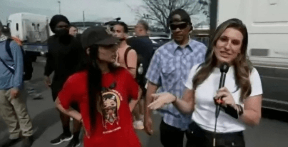 Fox News Reporter Gets Hit With Brutal Insult Live On Air After Criticizing ICE Protester's 'Dirty Mouth'