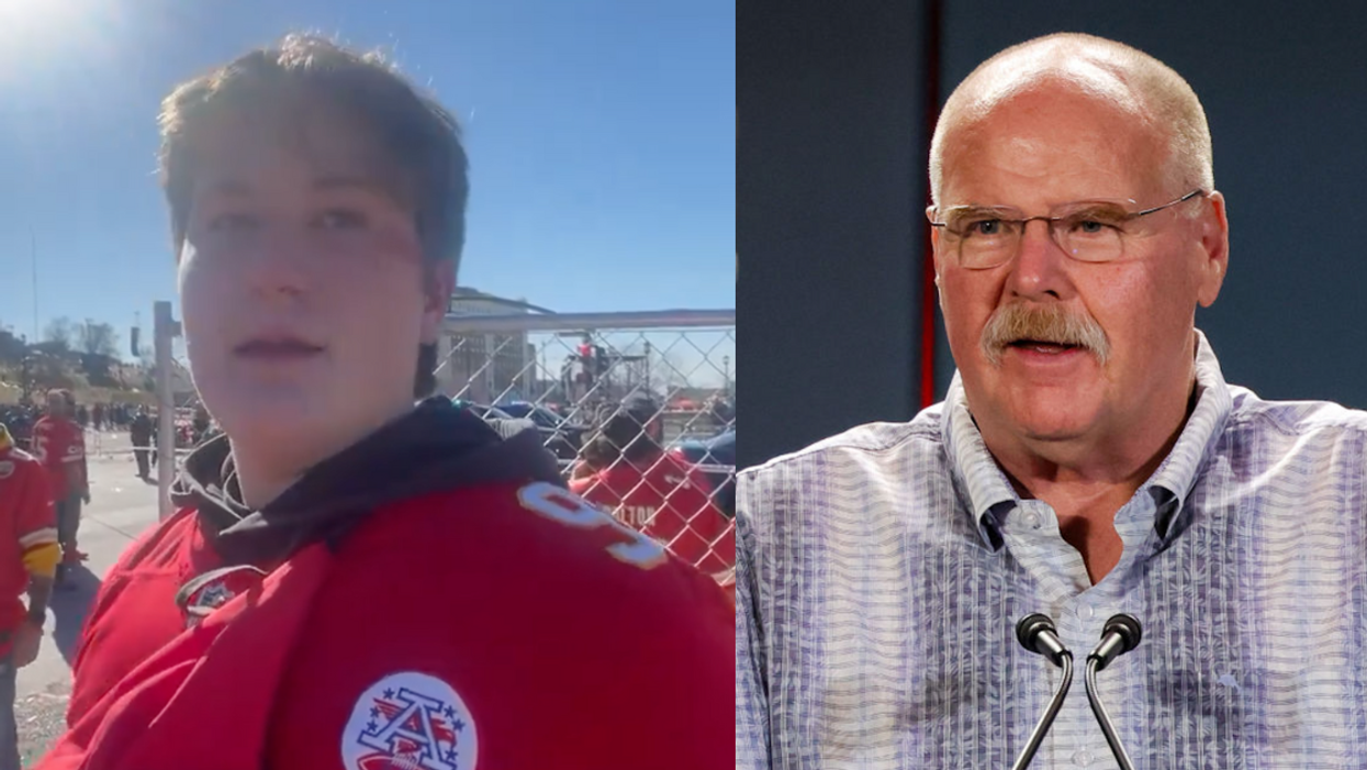 Screenshot of Gabe Wallace; Andy Reid