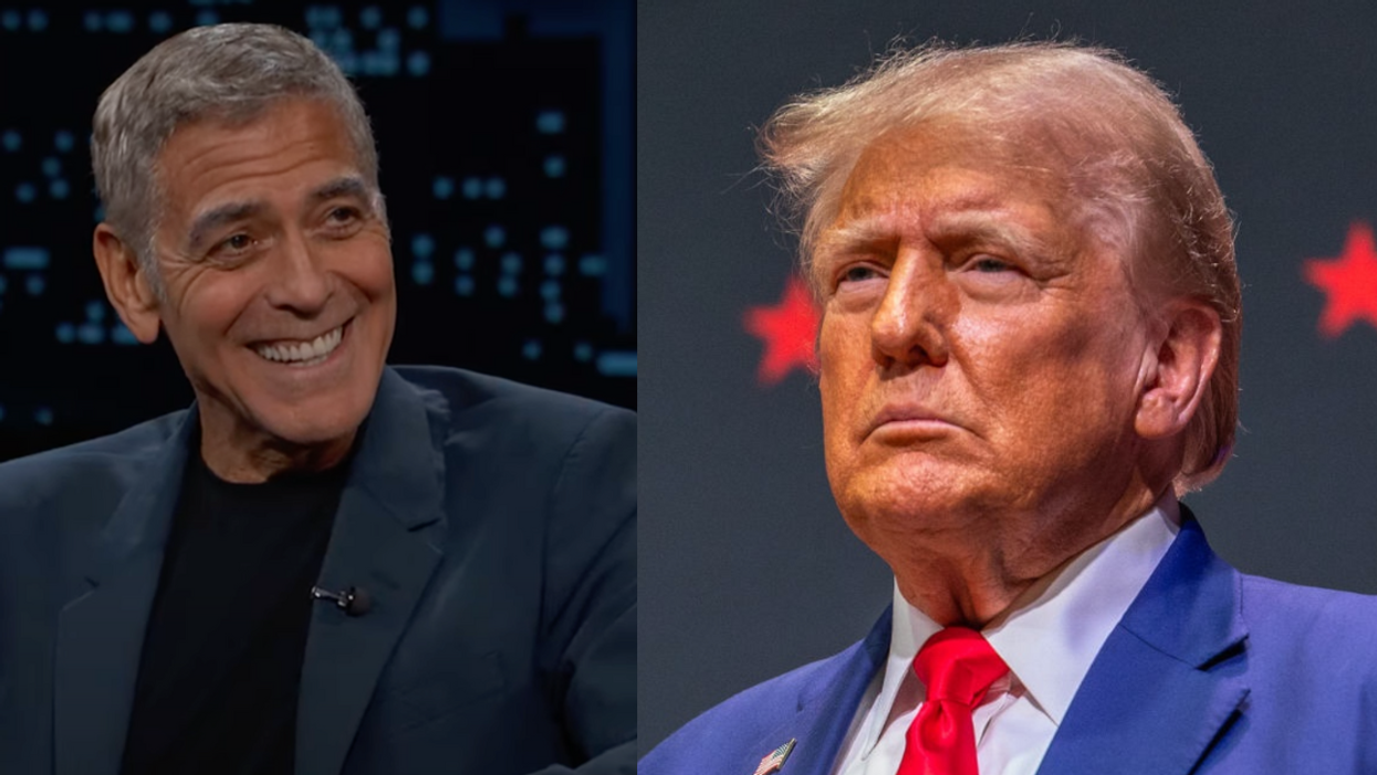 George Clooney Responds To Trump's 'Get Out Of Politics' Demand: VIDEO -  Comic Sands
