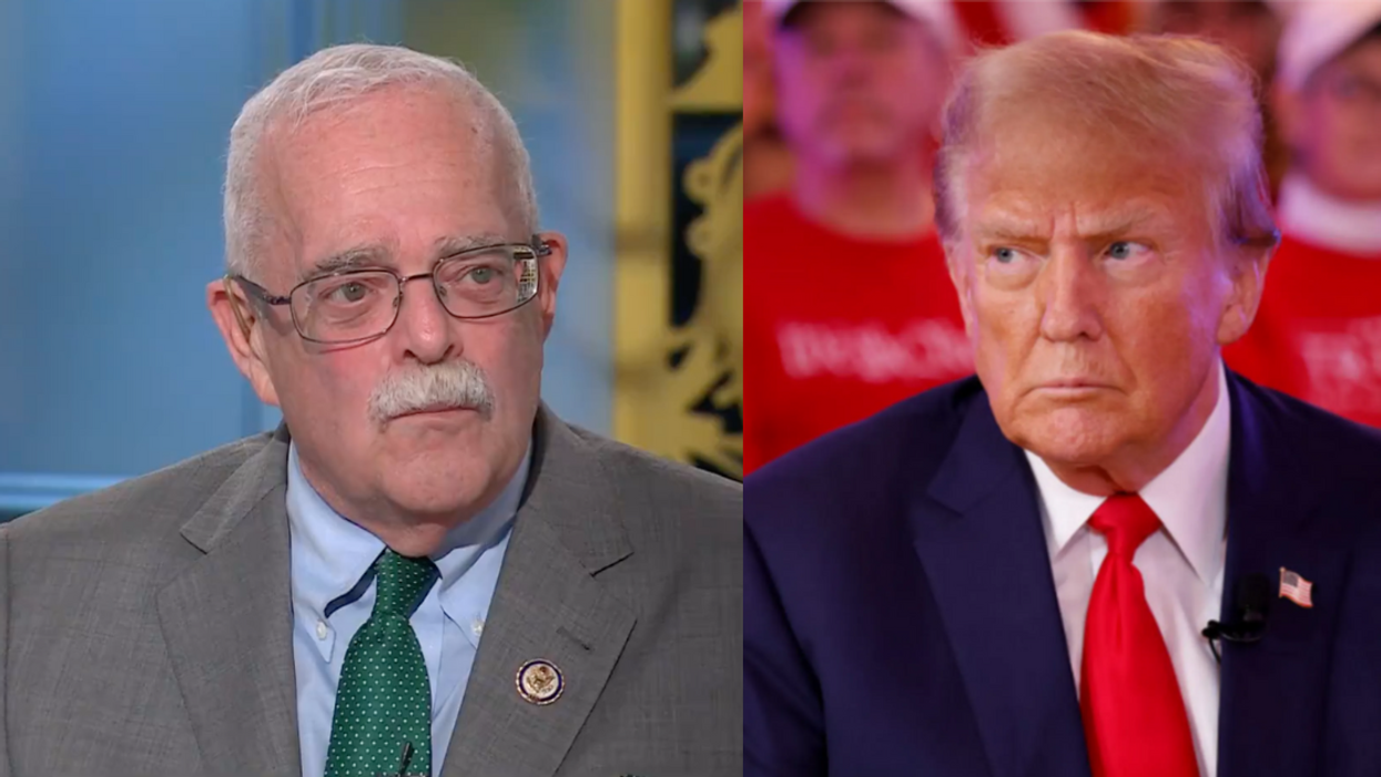 Screenshot of Gerry Connolly; Donald Trump