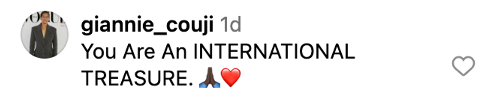 Screenshot of @giannie_couji's post