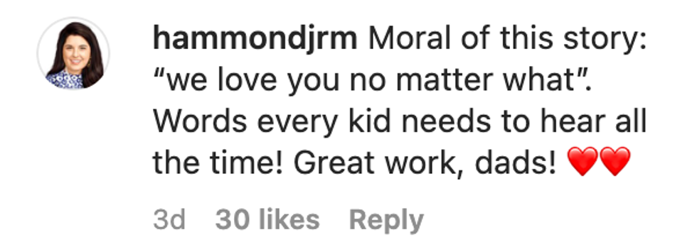 Screenshot of hammondjrm's post on Instagram