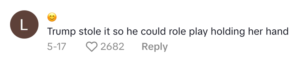 Screenshot of @Imo784's post