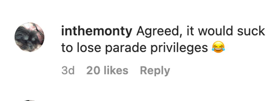 Screenshot of @inthemonty's post on Instagram