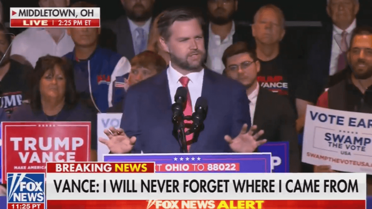 Screenshot of J.D. Vance