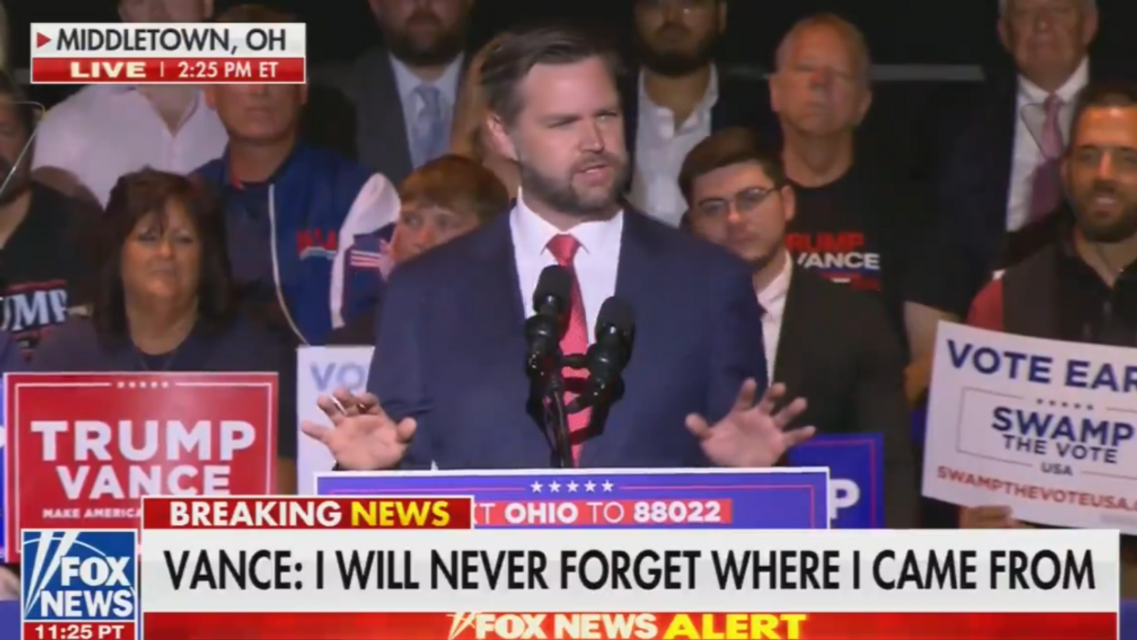 Screenshot of J.D. Vance