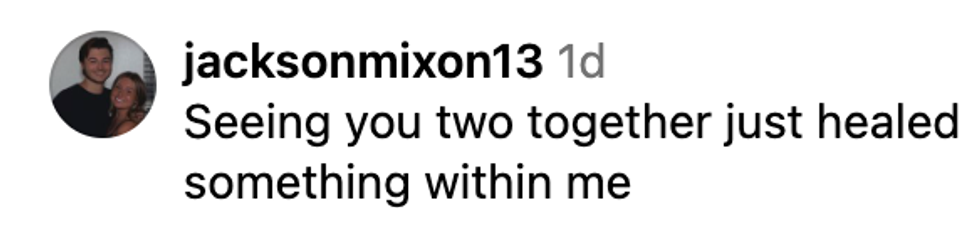 Screenshot of @jacksonmixon13's post