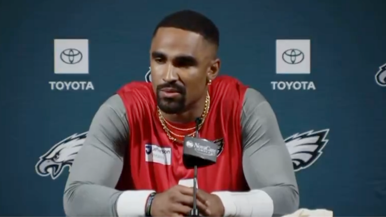 Screenshot of Jalen Hurts