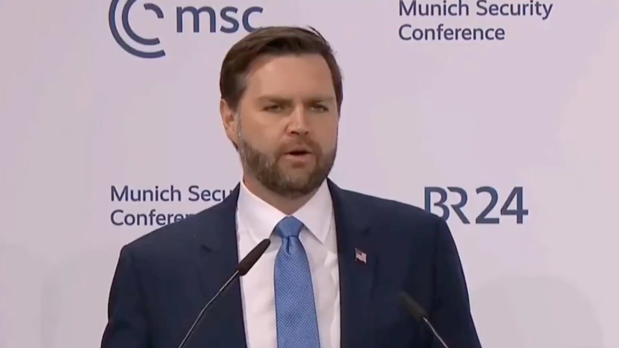 Screenshot of JD Vance