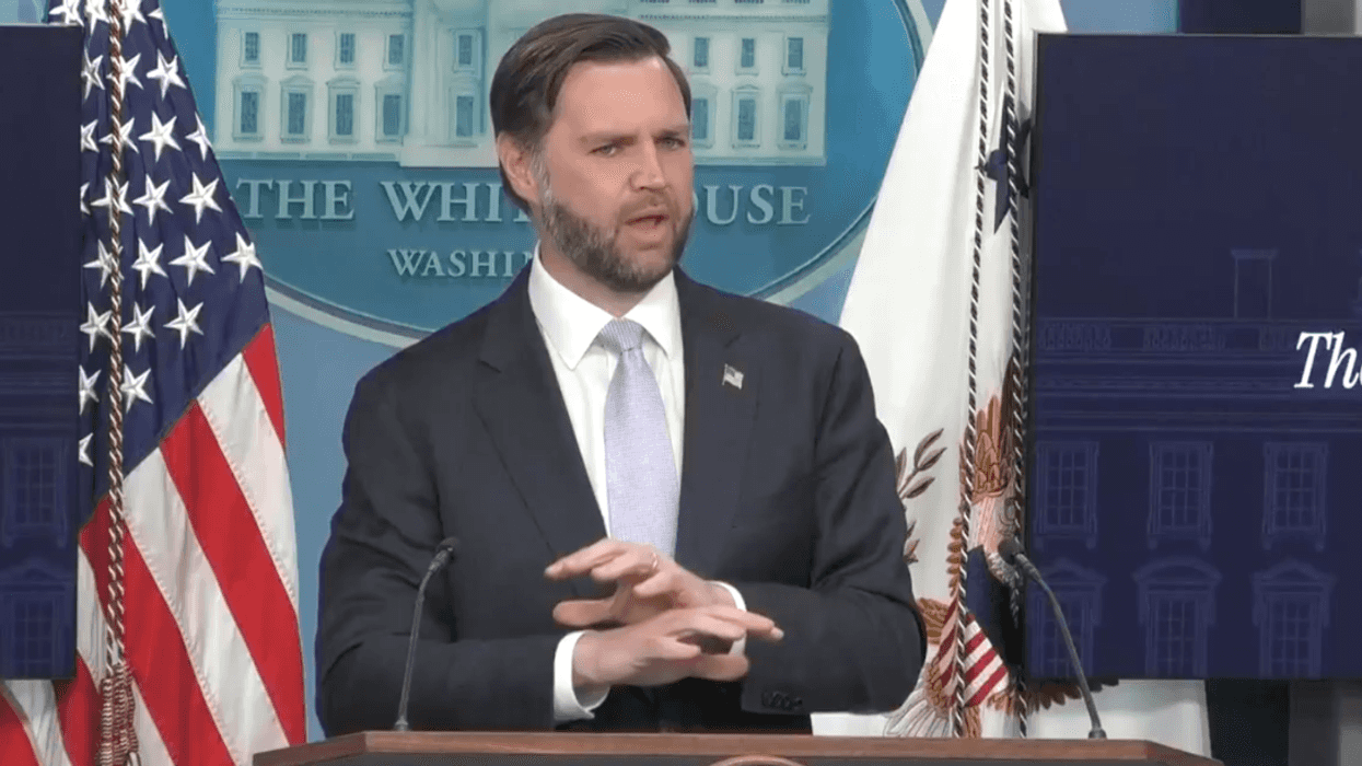 Screenshot of JD Vance